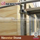 Newstar veins yellow natural stone wall cladding