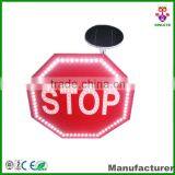 Stop Sign,600/800/1000mm Stop Board,LED Solar Traffic Stop Sign