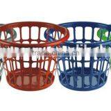 YXC6379 MINI PLASTIC ROUND LAUNDRY BASKET thumbnail-1