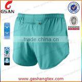 Polyester Spandex 4 Way Stretch Running Short thumbnail-4