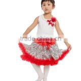 Wholesale Baby Girls Pettiskirt Ruffle Chiffon Petti Top Set 0-9 Years Tutu Pettiskirt thumbnail-4