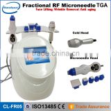 2016 portable 2 in 1 fractional rf microneedle machine/portable rf machine for face lifting and wrinkle removal