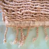 Beige Scarf and Shawl Genuine Naturally Dyed Colour Handmade Handcraft Weaving Scarfs & Shawls From Thailand thumbnail-3