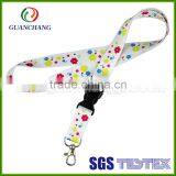 CMYK Sublimation Polyester Lanyard Strap With Plastic Buckle thumbnail-1