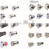 12mm 16mm 19mm 22mm or 25mm Waterproof Button Switch thumbnail-4