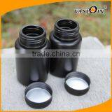 Child Resistant Black Vitamin Capsules Bottles thumbnail-5