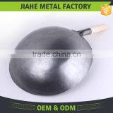 Hotel Kitchen Utensils 12 13 14 15 16 Inch Steel Carbon Wok thumbnail-4