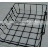 Hand-held Design Convenient Metal Wire Basket Display Rack thumbnail-4