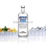 Item 0818 Good quality Wholesale 750ml Frosted Glass Wine Bottle for Vodka,and whisky