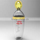 2015 New Arrival Eco-friendly BPA Free 12oz Baby Feeding Bottle With Dispensing Spoon thumbnail-1