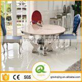 TH352 Dining Room Furniture Stainless Steel Round Dining Table for 8 thumbnail-1