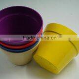 Bio & Eco Square Bamboo Fiber Flower Pots thumbnail-1