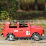 Vintage England Flag Off-road Vehicle Metal Handmade Model Car thumbnail-3