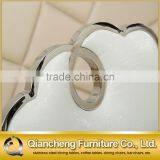 European Style Elegant White Dining Chair thumbnail-6