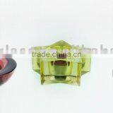Colored Glass Candle Holder thumbnail-1