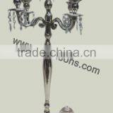 Silver Candelabra's ,AluminumCandelabra's for Weddings,Aluminum Candelabrafor Home Decorations thumbnail-1