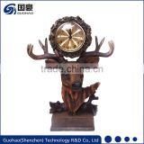 Hottest classic cheap price flower shaped table clock