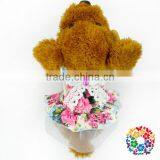 Pet Accessories Dog Clothes Flower Lace Chiffon Dog Cat Pet Wedding Dress Cat Dog Clothes thumbnail-6