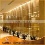 2016 New Style Customized Metal Coil Drapery Room Divider for Home Decoration thumbnail-4