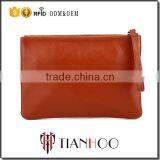 China Supplier Fashion Leather Hand Bags Clutch Bag With Zipper Strap Clutch Bag thumbnail-1