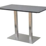 Quality Modern Rectangular Restaurant Table With Quartz Table Top thumbnail-1