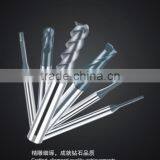 High Quality Straight Shank Carbide Tungsten Spiral End Mill,CNC Tool Bits