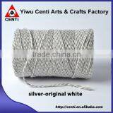 High Quality Double Colour Original Cotton Gift Packing Rope Bakers Twine thumbnail-1