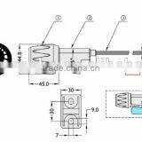 Galvanized Wire Conductor Material and PVC Insulation Material Recliner Cable in High Quality thumbnail-2