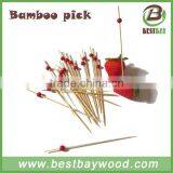Factory Price Decorative Bamboo Party Pick Stick Skewers thumbnail-4