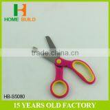 Factory Price HB-S5080 5" Big Satin Polished Blades PP TPR Handle Children Scissors thumbnail-6