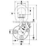 ATLI HKA-EH 322C US Type Hoist Hook thumbnail-2