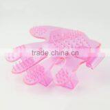 Flexible Food Grade Silicone Pet Body Massager Pet Bath Massage Gloves thumbnail-1