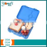 Bento Box Soup Bowl With Plastic Scoop PP Microwave safe 4 Compartment Lunch Box