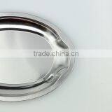 Custom Made Deep Stainless Steel Dinner Plate & Dishes With Thick Wall thumbnail-2