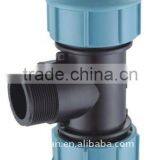 PP COMPRESSION FITTING MALE TEE thumbnail-1