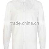 Wholesale China High Quality Plain Long Sleeves White Shirts for Men thumbnail-5