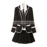 Japanese School Uniform Photos, Black School Uniform Blazer Suit thumbnail-4