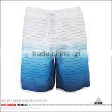 QUCIK DRY BLUE SHORTS FASHIONABLE MENS SWIM TRUNKS WITH BACK ZIP POCKET thumbnail-3