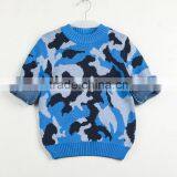 New Arrival Hand-made Sweater Design For Kid Wear Spring Children Clothes Camouflage thumbnail-6
