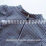 Unique Design Handmade Bow Tie Black and White Plaid T-shirt thumbnail-4