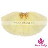 Beauty Baby Girl Gray Sequins Tutu Chiffon Short Fluffy Kid Clothing Skirts thumbnail-2