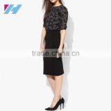 YIHAO Fashion Apparel Wholesale Women Bodycon Dress Ladies Formal Office Midi Dress Pencil Dress thumbnail-2