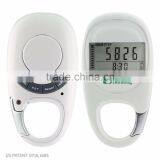 Clip N' Go 3D Sensor Pedometer - Has Easy to Read Display With Clock and Low Battery Indicator and Comes With Your Logo thumbnail-3