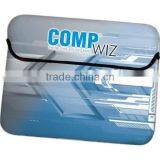 Sublimated Laptop Sleeve With All-over Print. Dimensions Are 12.25"h x 15.25"w. thumbnail-1