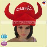 High Quality Brazil World Cup Hat Crazy Football Hat,party Horn Hat thumbnail-1