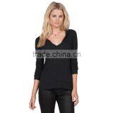 Small Order Accept Women Sexy V Neck Knitting Sweatshirt Hoodies thumbnail-1
