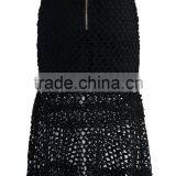 2016 Guangzhou Shandao New Design Summer Hot Selling Women Party Wear Black Slim Fit Lace Long Skirt Models thumbnail-5