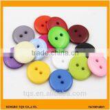 Round 18mm 2-Holes Colored Plastic Sewing Shirt Button thumbnail-1