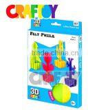 3D Felt Puzzle Little Plant Set DIY Puzzle Kids Project Art and Craft thumbnail-1