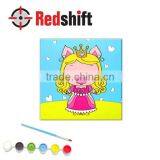 OEM Child Toy Color Your Canvas Frame Anim-Pal Princess Pig thumbnail-2